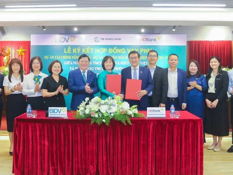 HDBank hợp tác BIDV triển khai nguồn vốn quốc tế thúc đẩy phát triển bền vững