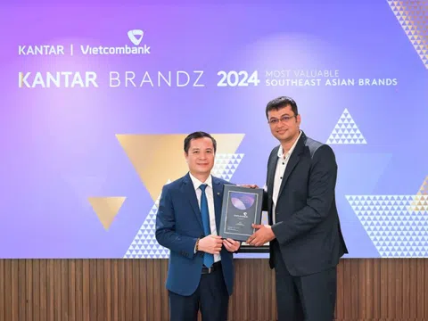 Vietcombank với giá trị thương hiệu hơn 2,1 tỷ USD là thương hiệu Việt đầu tiên lọt Top 30 Đông Nam Á