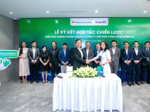 VPBankS 'bắt tay' Fintech AI: Đưa StockGuru trở thành 'trợ lý ảo' đầu tư chứng khoán