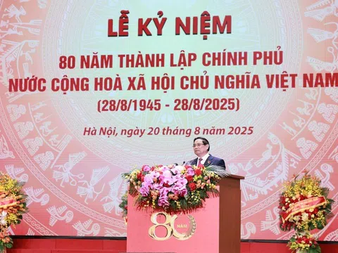 Toàn văn bài phát biểu của Thủ tướng Phạm Minh Chính nhân kỷ niệm 80 năm thành lập Chính phủ
