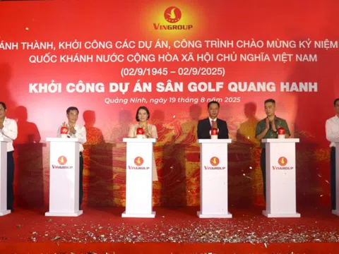 Vingroup khởi công dự án sân golf Quang Hanh trị giá gần 35 triệu USD