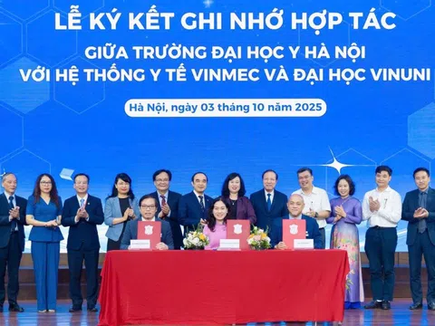 Trường Đại học Y Hà Nội, Vinmec và VinUni hợp tác xây dựng hệ sinh thái theo chuẩn thế giới
