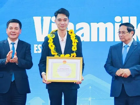 Vinamilk được Bộ Công Thương vinh danh Doanh nghiệp xuất khẩu tiêu biểu