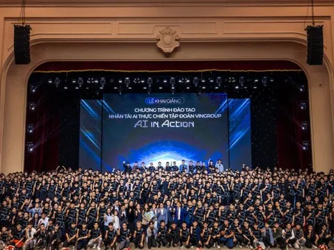 Vingroup khai giảng khóa đầu tiên chương trình đào tạo 20.000 nhân tài AI thực chiến