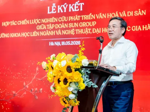Tập đoàn Sun Group đồng hành cùng Đại Học Quốc Gia Hà Nội nghiên cứu phát triển văn hóa và di sản Việt Nam