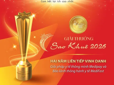 Hai giải pháp tài chính của HDBank được vinh danh tại Sao Khuê 2026