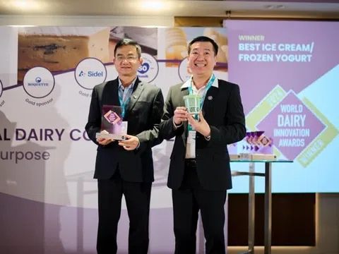 Vinamilk soán ngôi 5 hạng mục tại Giải thưởng Đổi mới sáng tạo ngành Sữa toàn cầu 2026