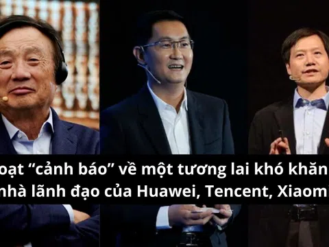 Hàng loạt “cảnh báo” về một tương lai khó khăn của Thế giới từ các nhà lãnh đạo Huawei, Tencent, Xiaomi, Meituan