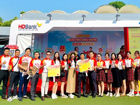 Thẻ HDBank hai năm liền tạo “cơn sốt” tại Sóng Festival