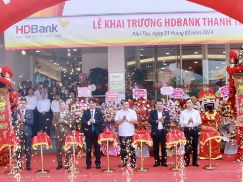 HDBank mở thêm điểm giao dịch tại vùng đất tổ Hùng Vương