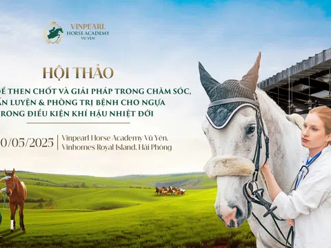 Học viện Cưỡi Ngựa Vinpearl Vũ Yên tổ chức Hội thảo chuyên sâu hàng đầu về ngựa