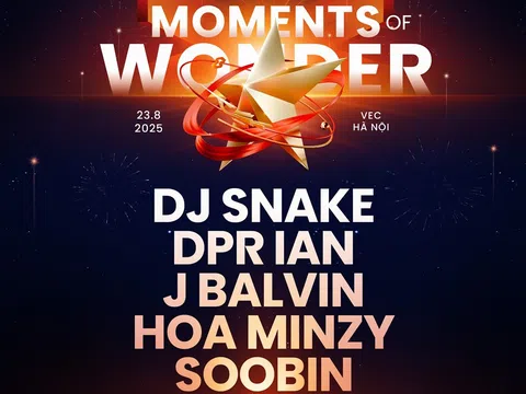 SOOBIN và Hòa Minzy mang âm nhạc Việt thăng hoa trên sân khấu 8Wonder 2025 cùng DJ Snake, DPR Ian, J Balvin…