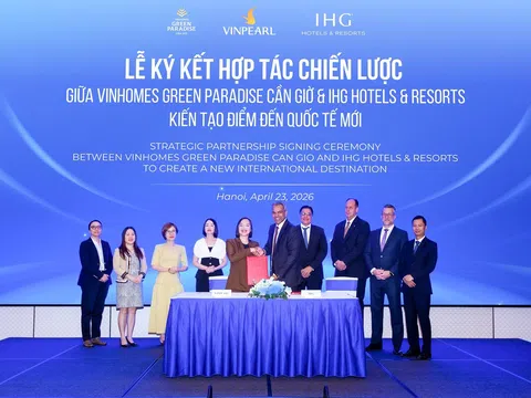 Vinhomes Green Paradise Cần Giờ và IHG Hotels & Resorts hợp tác đưa 4 thương hiệu khách sạn quốc tế tới siêu đô thị biển