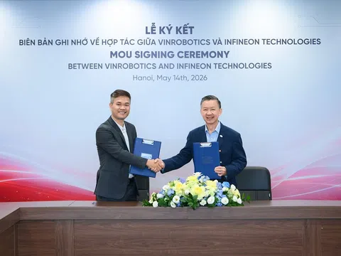 VinRobotics hợp tác cùng Infineon, phát triển công nghệ lõi cho người máy thế hệ mới
