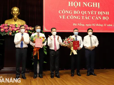 Đà Nẵng : Điều động, bổ nhiệm Trưởng ban Tuyên giáo Thành ủy và Trưởng ban Dân vận Thành ủy