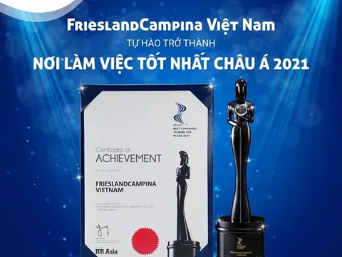 FrieslandCampina đạt nhiều giải thưởng uy tín năm 2021