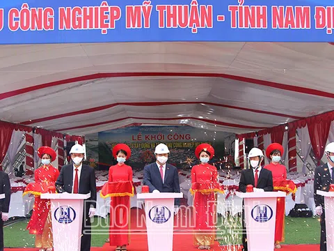 Công ty Đại Phong đầu tư hơn 1600 tỷ đồng xây dựng hạ tầng Khu công nghiệp Mỹ Thuận