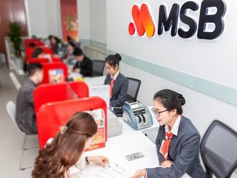 MSB được tăng vốn điều lệ thêm tối đa hơn 4.700 tỷ đồng