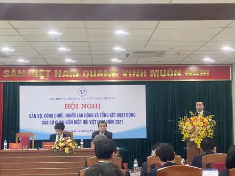 Hội nghị cán bộ công chức cơ quan Liên hiệp Hội Việt Nam