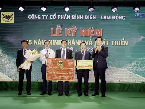 Bình Điền Lâm Đồng đạt sản lượng tiêu thụ bình quân trên 75.000 tấn sản phẩm/năm