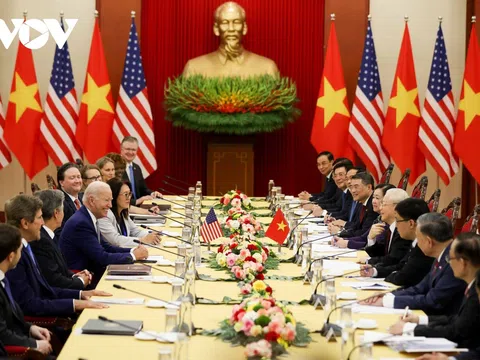 Việt Nam - Mỹ chính thức xác lập quan hệ Đối tác Chiến lược Toàn diện