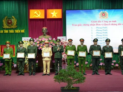 Công an tỉnh Thừa Thiên Huế tập trung triển khai 8 nhiệm vụ công tác trọng tâm năm 2024
