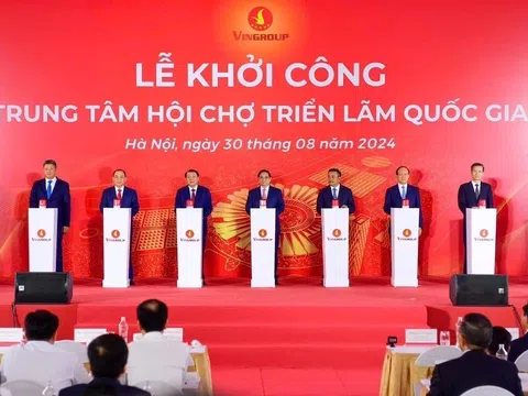 Vingroup khởi công dự án trung tâm triển lãm 90 ha