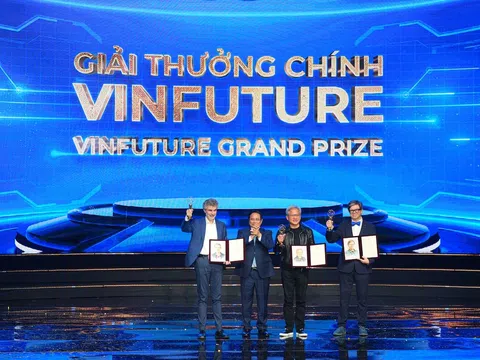 Giải thưởng VinFuture 2024 vinh danh 4 công trình khoa học ‘Bứt phá kiên cường’