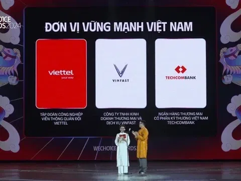 Techcombank được vinh danh ‘Đơn vị vững mạnh’ tại Wechoice Awards 2024