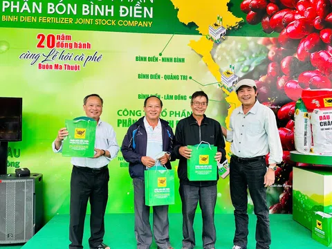 Phân bón Đầu Trâu tại lễ hội cà phê Buôn Ma Thuột 2025: Rõ nét dấu ấn thương hiệu Bình Điền trong ngành nông nghiệp Việt Nam