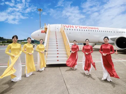 Hãng hàng không do Tập đoàn Sun Group đầu tư đón máy bay Airbus A321NX đầu tiên tại Cảng hàng không quốc tế Phú Quốc