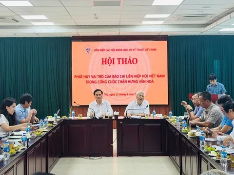 Phát huy vai trò của báo chí Liên hiệp Hội trong công cuộc chấn hưng văn hóa