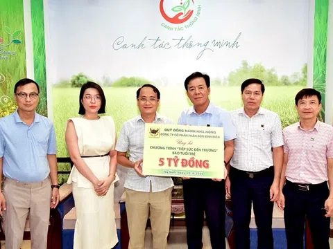 Phân bón Bình Điền đã hỗ trợ gần 100 tỷ đồng để tiếp sức đến trường cho tân sinh viên gặp khó