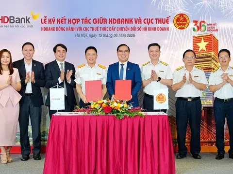 HDBank và Cục Thuế hợp tác hỗ trợ hộ kinh doanh chuyển đổi số