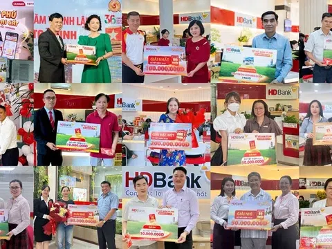 Gửi tiết kiệm tại HDBank săn cơ hội trúng 16 lượng vàng