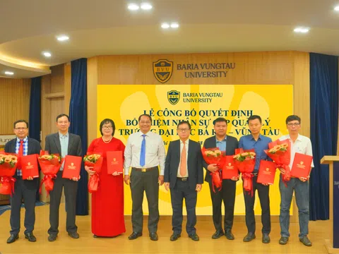 BVU bổ nhiệm cán bộ quản lý: Kiện toàn bộ máy – nâng cao chất lượng đào tạo năm học mới 2026-2027