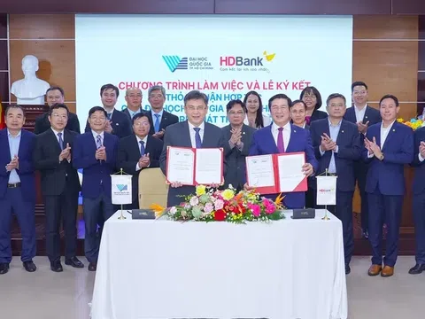 HDBank và Đại học Quốc gia TPHCM hợp tác kết nối giáo dục, tài chính