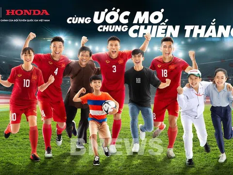 Doanh số bán xe giảm, Honda Việt Nam vẫn tài trợ cho bóng đá Việt Nam