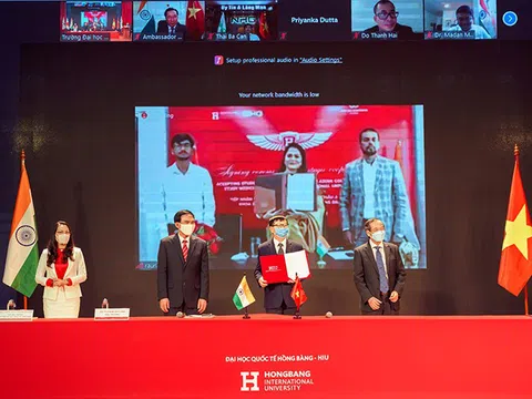 Trường Đại học Quốc tế Hồng Bàng bắt tay với đối tác Ấn Độ để đào tạo sinh viên Y tế quốc tế