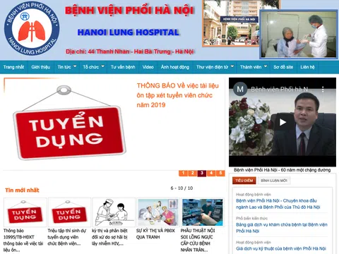 Toàn bộ Bệnh viện Phổi Hà Nội bị phong toả vì nhiều ca F0