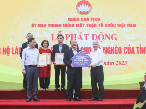 T&T Group ủng hộ 5 tỷ đồng hỗ trợ làm nhà cho người nghèo tỉnh Điện Biên