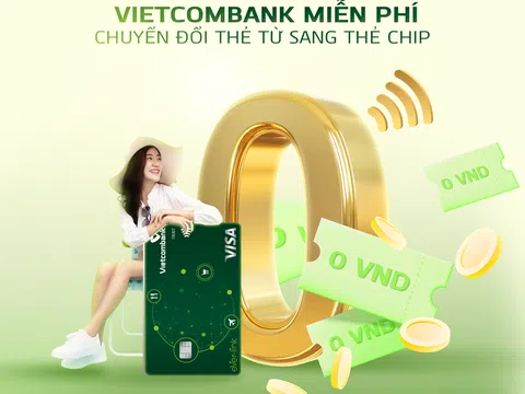 Lợi ích của thẻ Vietcombank công nghệ chip Contactless