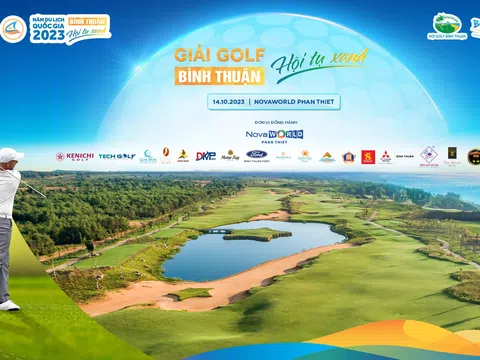 Hơn 200 Golf thủ tranh tài tại giải Golf Bình Thuận - Hội tụ xanh 2023, hưởng ứng năm du lịch quốc gia và thúc đẩy quảng bá du lịch Golf