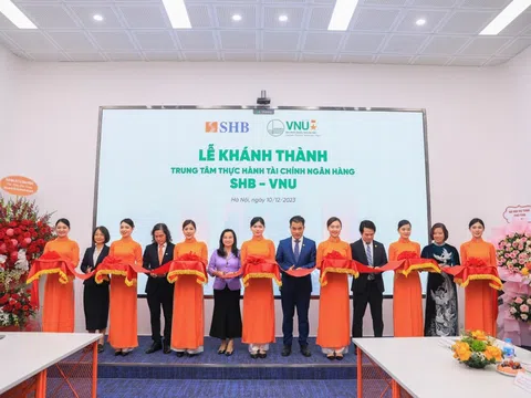 Khánh thành “Trung tâm thực hành Tài chính Ngân hàng SHB – VNU” tại Đại học Quốc gia Hà Nội