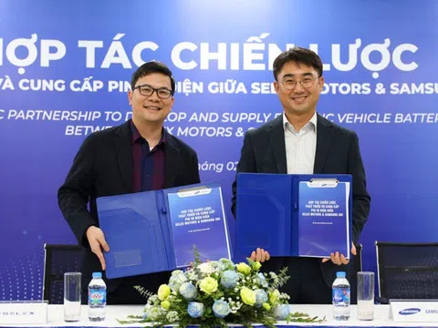Samsung SDI 'bắt tay' Selex Motors cung cấp pin xe điện cho Việt Nam và Đông Nam Á