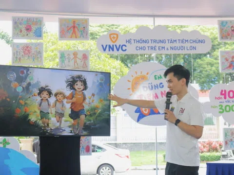 VNVC tổ chức cuộc thi vẽ về vắc xin cho trẻ em