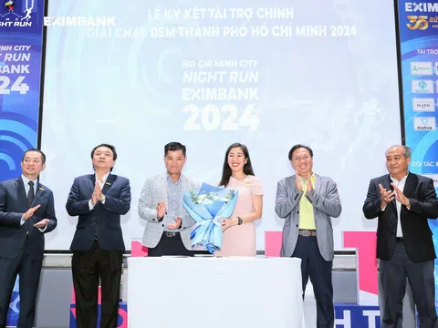 Công bố giải chạy đêm Ho Chi Minh City Night Run Eximbank 2024