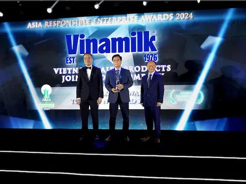 Vinamilk được vinh danh tại giải thưởng doanh nghiệp trách nhiệm Châu Á