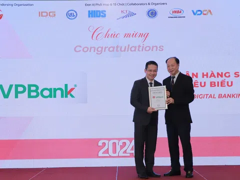 VPBank lần thứ 4 được vinh danh là Ngân hàng Số tiêu biểu