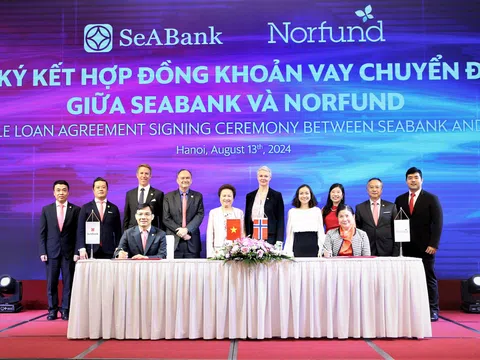 SeABank và Norfund ký kết hợp đồng khoản vay chuyển đổi trị giá 30 triệu USD